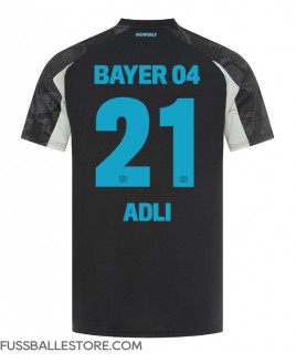 Günstige Bayer Leverkusen Amine Adli #21 3rd trikot 2024-25 Kurzarm